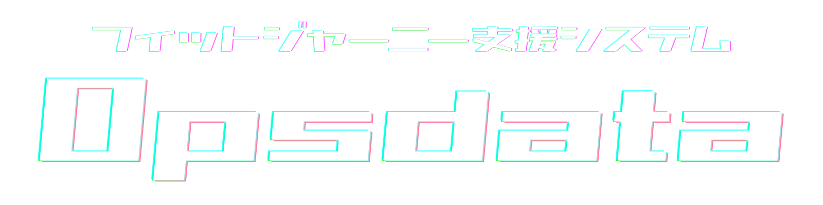 フィットジャーニー支援システム Opsdata